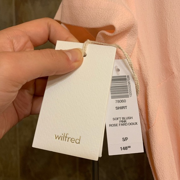 Wilfred blush tie midi shirt dress - Picture 5 of 5